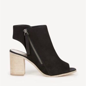 Sole Society peep toe booties